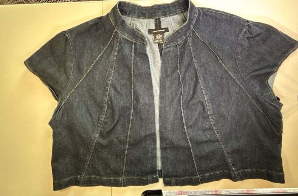 Ashley Stewart Denim Top